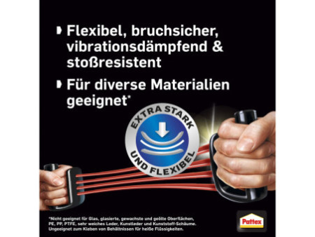 Pattex Colle instantanée Ultra Gel, tube de 3 g