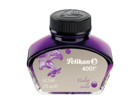Pelikan Encre 4001 dans un flacon en verre, violet