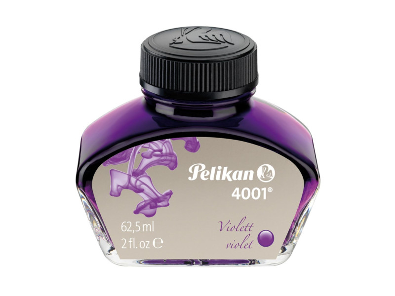 Pelikan Encre 4001 dans un flacon en verre, violet