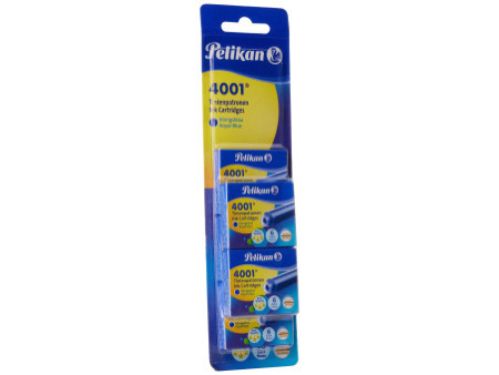 Pelikan Cartouches d'encre 4001 TP/6, bleu royal