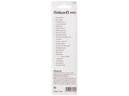 Pelikan Cartouches d'encre 4001 TP/6, bleu royal