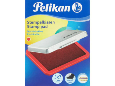 Pelikan tampon encreur taille 3, (L)70 x (P)50 mm, rouge