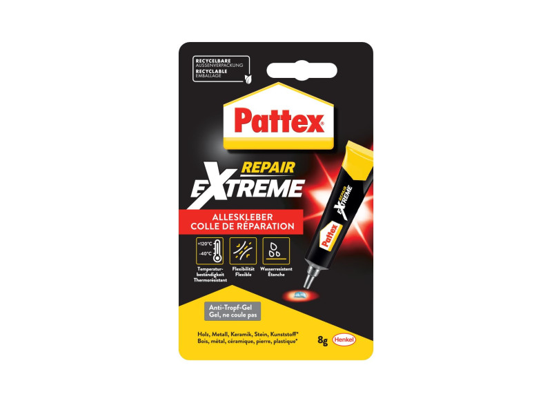Pattex colle universelle Repair Extreme, tube de 8 g