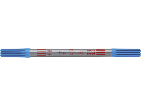 FABER-CASTELL Feutre double pointe, étui de 10