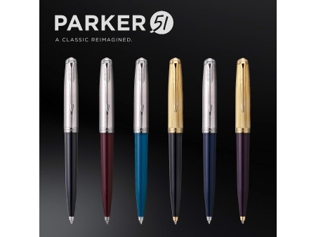 PARKER Stylo à bille Parker 51 Prune G.T.