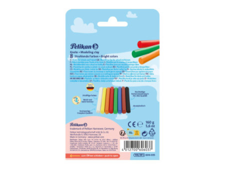 Pelikan Pâte à modeler pour enfants Creaplast, boîte pliante