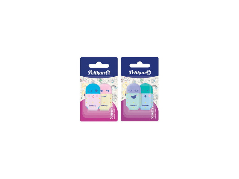 Pelikan Gomme en plastique Squeezy You, carte blister
