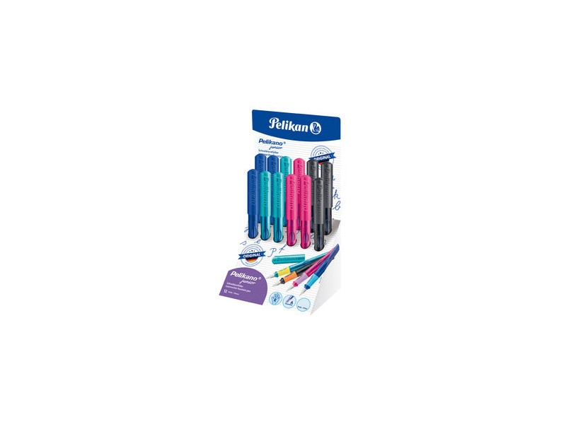 Pelikan Stylo plume Pelikano Junior P68D, dans un présentoir
