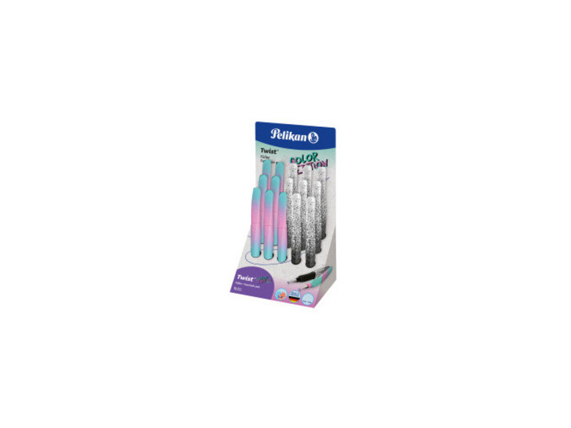 Pelikan Twist Stylo plume Color Edition, présentoir