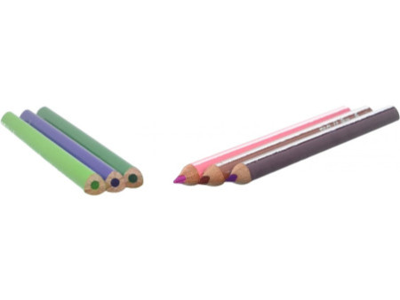 Pelikan Crayons de couleur triangulaire minces, étui en