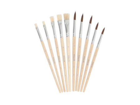 Pelikan Kit de démarrage de pinceaux, 10 pièces