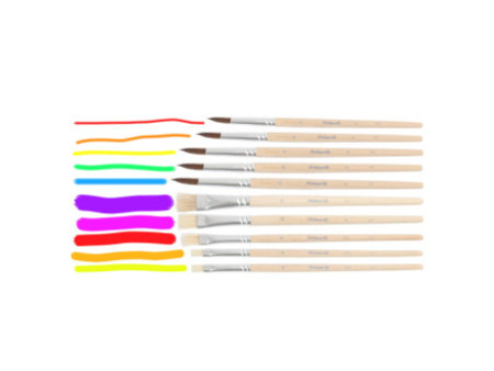 Pelikan Kit de démarrage de pinceaux, 10 pièces