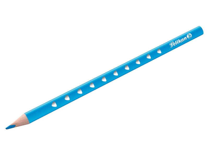 Pelikan Crayon de couleur triangulaire SILVERINO fin, étui