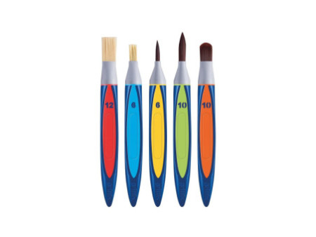 Pelikan griffix Set de pinceaux scolaires, 3 pièces