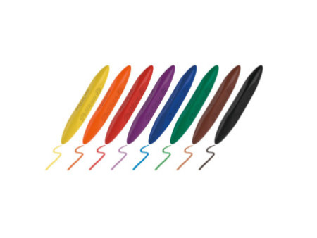 Pelikan Crayon de cire griffix, résistant à l'eau, étui de 8