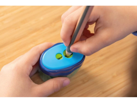 Pelikan Taille-crayon 2 trous griffix, sur carte blister