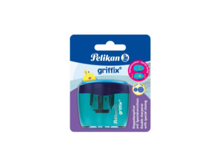 Pelikan Taille-crayon 2 trous griffix, sur carte blister