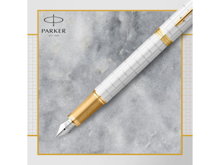 PARKER Stylo plume IM PREMIUM Nacré G.T.