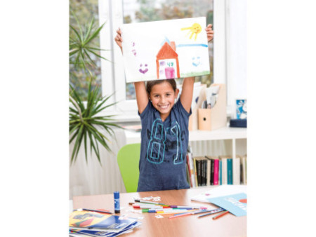 Pelikan Boîte de peinture standard d'école K24, 24 couleurs