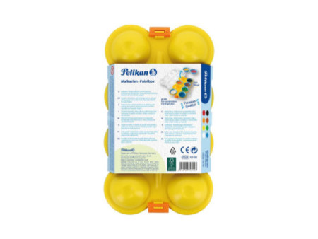 Pelikan Boîte de peinture pour enfants, 8 couleurs