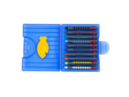 Pelikan crayons de cire 655/10, avec gaine, rond