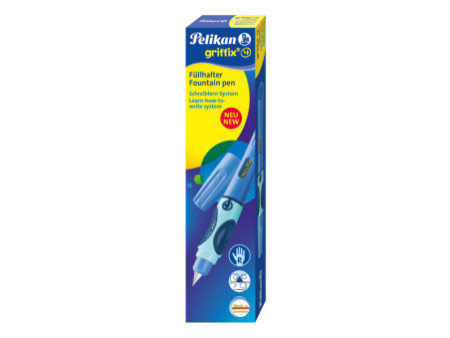 Pelikan griffix Stylo plume, bleu, pour droitiers