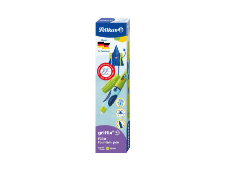 Pelikan griffix Stylo plume, vert, pour droitiers