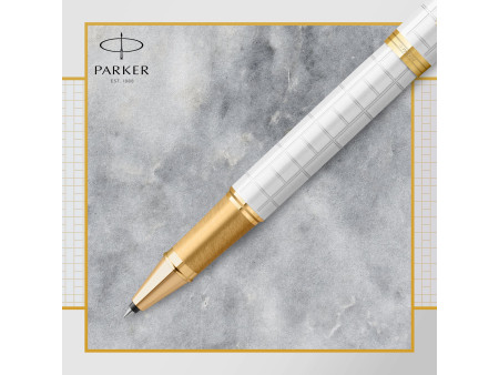 PARKER Stylo roller IM PREMIUM Nacré G.T.