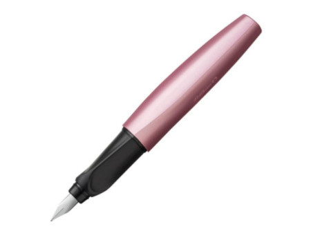 Pelikan Twist Stylo plume Girly Rose, rose-métallique