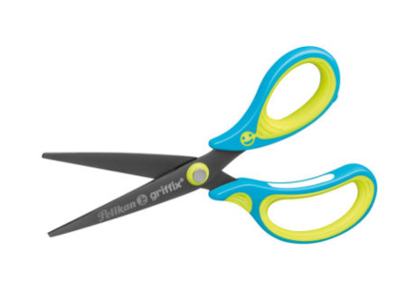 Pelikan Ciseaux scolaires griffix, pointu, Neon Fresh Blue