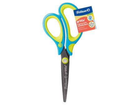 Pelikan Ciseaux scolaires griffix, pointu, Neon Fresh Blue