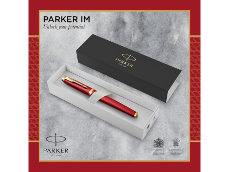 PARKER Stylo plume IM PREMIUM Rouge G.T.