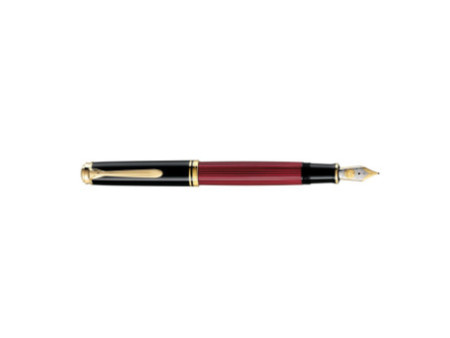 Pelikan Stylo plume 'Souverän 800', EF, noir/rouge