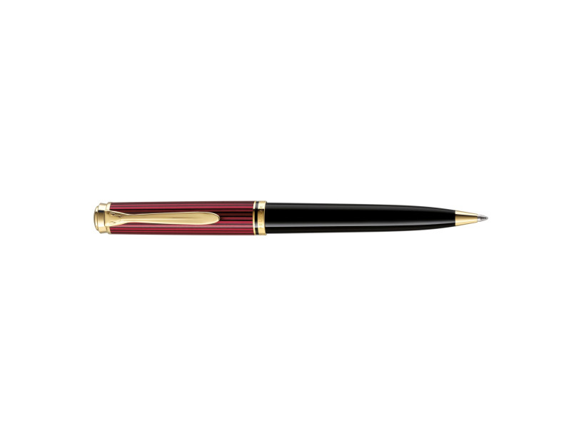 Pelikan Stylo à bille rotatif 'Souverän 800', noir/rouge