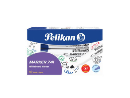 Pelikan Marqueur pour tableau blanc 741, bleu