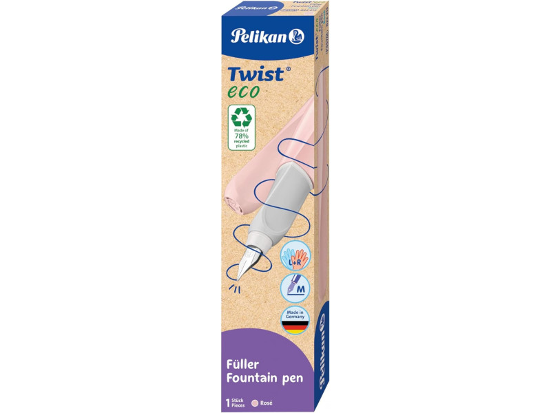 Pelikan Stylo plume Twist eco, rosé