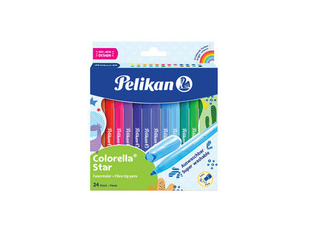 Pelikan Feutre colorella star, étui carton de 12