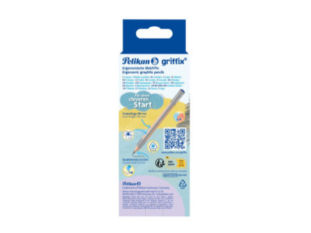 Pelikan Crayon de papier griffix, degré de dureté: HB
