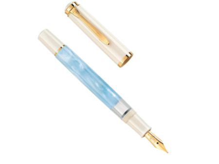Pelikan Stylo plume M 200 bleu pastel, taille de plume: F