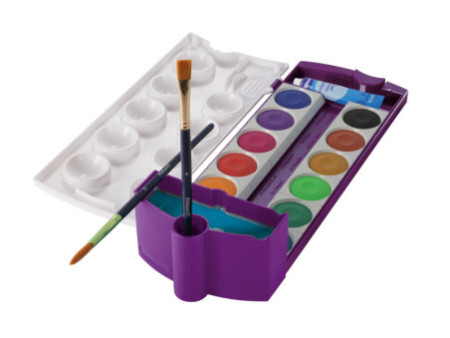 Pelikan Bac à eau WBB pour boîtes de peinture K12, violet