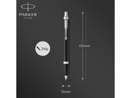 PARKER Stylo à bille rétractable IM Essentiel, Noir C.T.