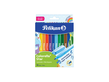 Pelikan Feutre colorella star, étui carton de 50
