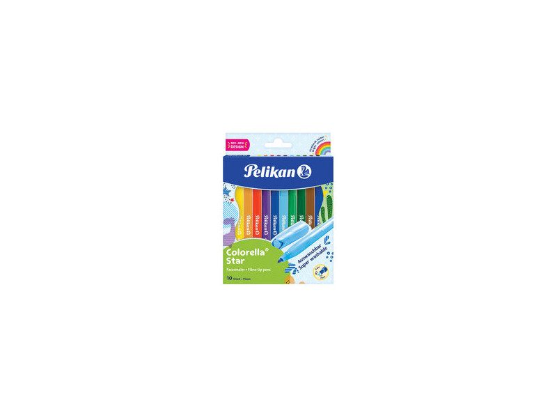 Pelikan Feutre colorella star, étui carton de 50