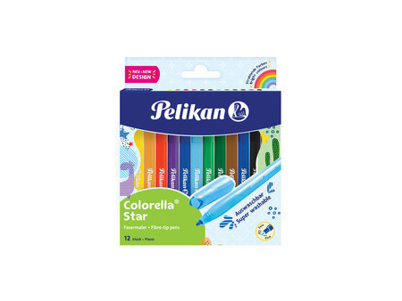 Pelikan Feutre colorella star, étui carton de 50