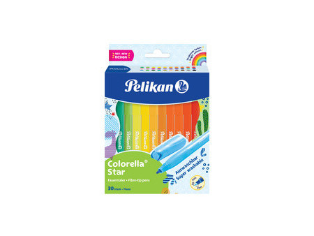 Pelikan Feutre colorella star, étui carton de 50