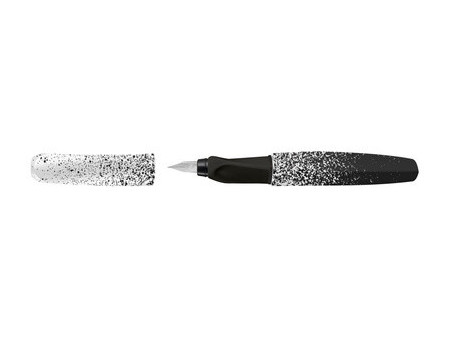 Pelikan Twist Stylo plume Color Edition, noir/blanc