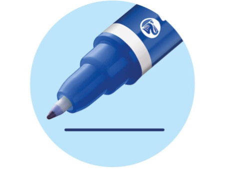 Pelikan Effaceur d'encre Super Pirat 850B, large, carte