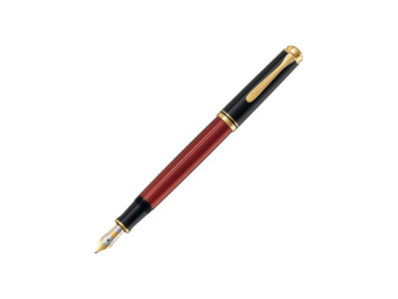 Pelikan Stylo plume 'Souverän 400', noir/rouge, F