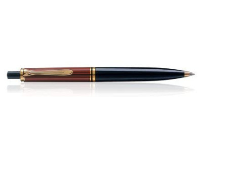 Pelikan Stylo à bille rétractable 'Souverän 400', noir/rouge