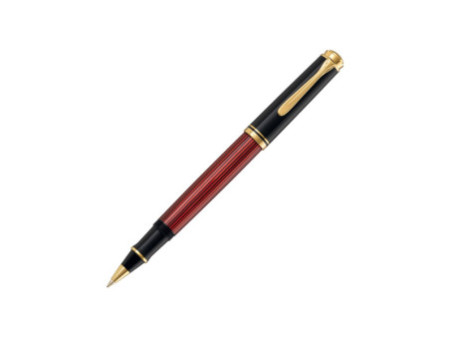 Pelikan Stylo roller 'Souverän 400', noir/rouge